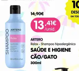 Petoutlet Artero relax - shampoo hipoalergico promoção