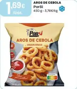 Intermarché Aros de cebola porsi promoção