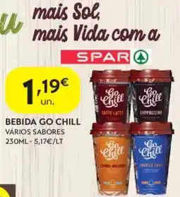 Spar Bebida go chill promoção