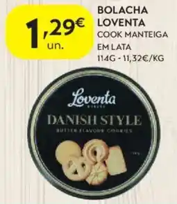 Spar Bolacha loventa cook manteiga promoção