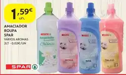 Spar Amaciador roupa spar promoção