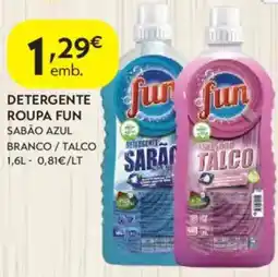 Spar Detergente roupa fun promoção