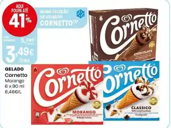 Intermarché Gelado cornetto promoção