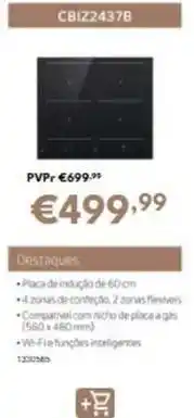 Radio Popular Beko - placa de inducion de 60 cm promoção