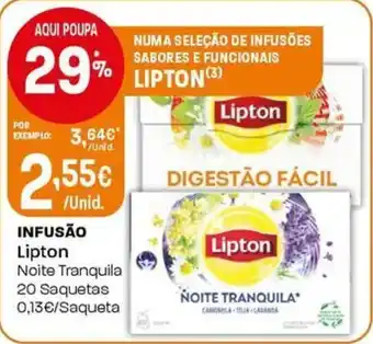 Intermarché Infusão lipton promoção