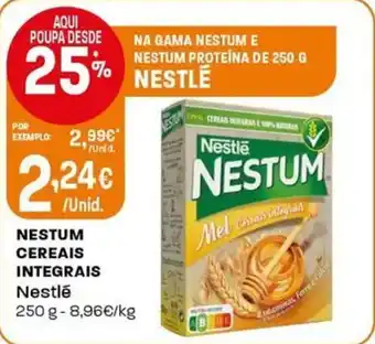 Intermarché Nestum cereais integrais nestlé promoção