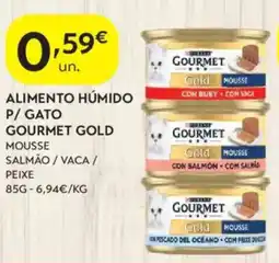 Spar Alimento humido p/gato gourmet gold promoção