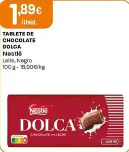 Intermarché Tablete de chocolate dolca nestlé promoção