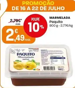 Intermarché Marmelada paquito promoção