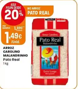 Intermarché Arroz carolino malandrinho pato real promoção