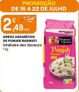 Intermarché Arroz aromático de punjab basmati itinéraire des saveurs promoção