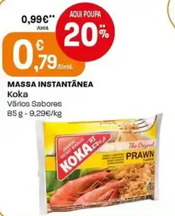 Intermarché Massa instantânea koka promoção