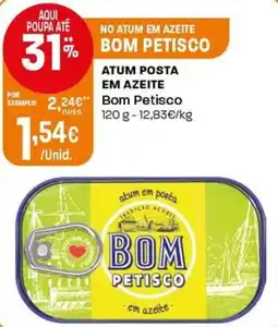 Intermarché Atum posta em azeite bom petisco promoção