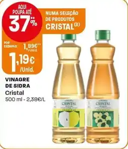 Intermarché Vinagre de sidra cristal promoção