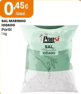 Intermarché Sal marinho iodado porsi promoção