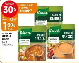 Intermarché Sopa de cebola knorr promoção
