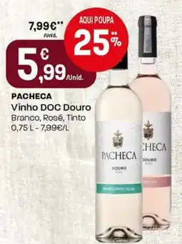 Intermarché Pacheca vinho doc douro promoção