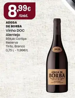 Intermarché Adega de borba vinho doc alentejo promoção