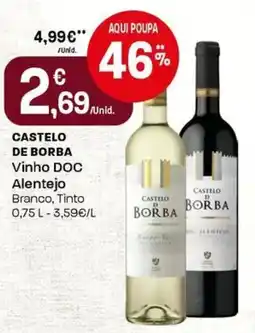 Intermarché Castelo de borba vinho doc alentejo promoção