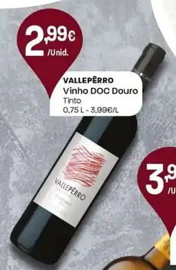 Intermarché Valleperro vinho doc douro tinto promoção