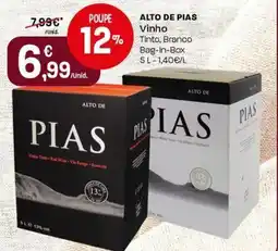 Intermarché Alto de pias vinho promoção