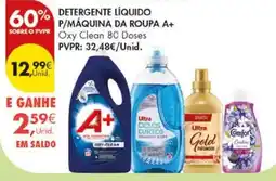 Pingo Doce Detergente líquido p/máquina da roupa a+ oxy clean promoção