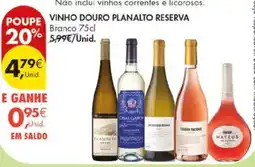 Pingo Doce vinho douro planalto reserva promoção