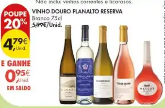 Pingo Doce vinho douro planalto reserva promoção