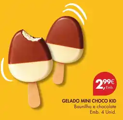 Pingo Doce Gelado mini choco kid promoção
