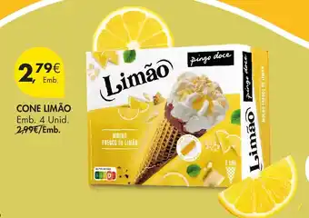 Cone limão pingo doce