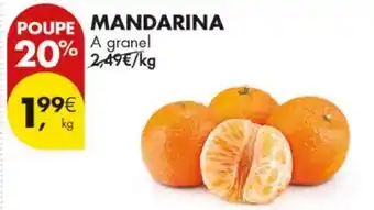 Pingo Doce mandarina promoção
