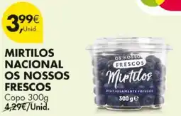 Pingo Doce Mirtilos nacional os nossos frescos promoção