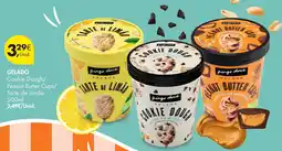 Pingo Doce pingo doce gelado cookie dough / tarte de limão / peanut butter cups promoção