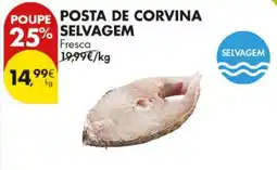 Pingo Doce posta de corvina selvagem promoção