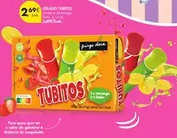Pingo Doce Gelado tubitos promoção