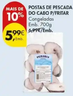 Pingo Doce Postas de pesca do cabo p/fritar peixaria promoção
