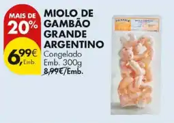 Pingo Doce miolo de gambão grande argentino promoção