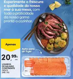 Continente lombos de salmão continente promoção
