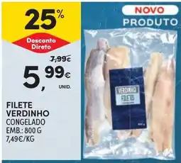 Continente Filete verinho promoção