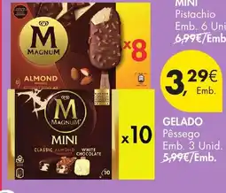 Pingo Doce magnum mini pistachio promoção