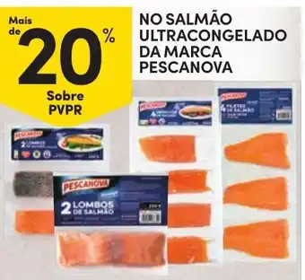 Continente Salmão ultracongelado pescanova promoção
