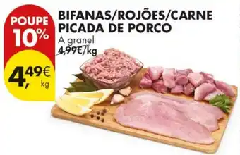 Pingo Doce Bifanas/rojões/carne picada de porco promoção