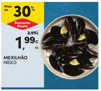 Continente Mexilhão fresco promoção