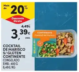 Continente Cocktail de marisco s/gluten continente promoção