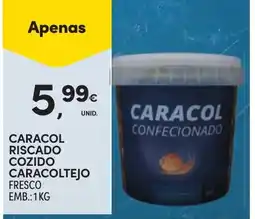 Continente caracol confeccionado promoção