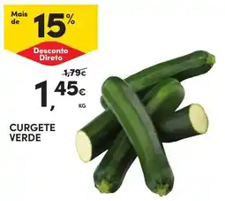 Continente Curgete verde promoção
