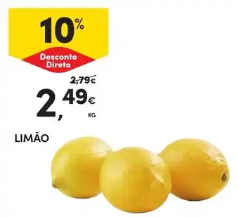 Continente Limão promoção