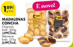 Pingo Doce Madalenas concha promoção