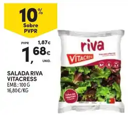 Continente Salada riva vitacress promoção