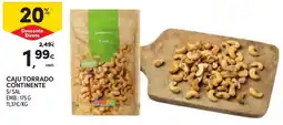Continente Caju torrado continente promoção